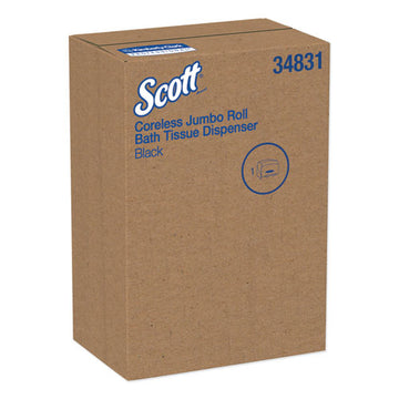 Scott® Pro Coreless Jumbo Roll Tissue Dispenser, 14 1-10 X 5 4-5 X 10 2-5, Black freeshipping - TVN Wholesale